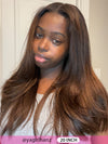 Premium Human Hair Collection Straight Wig